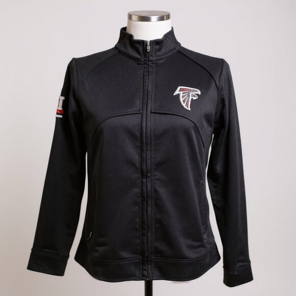 Cutter & Buck Black Super Bowl 51 Atlanta Falcons Full-Zip Jacket – Size S - Picture 2 of 8